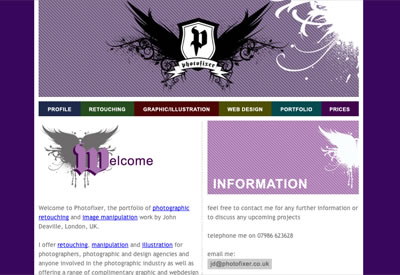 nxmd webdesign portfolio sample