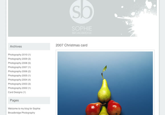Sophie Broadbridge Blog
