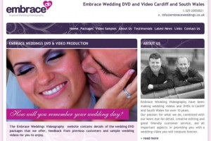 embrace weddings videography cardiff